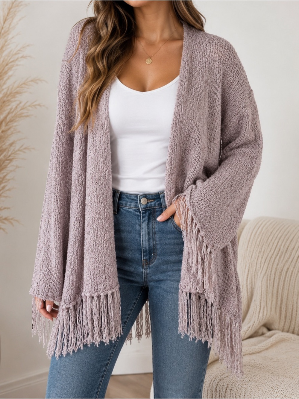 Very J Textured Cardigan Size Small EUC